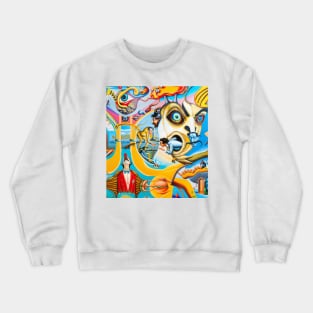 AI Dalí Crewneck Sweatshirt